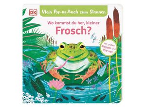 9783831048977 - Mein Pop-up-Buch zum Staunen Wo kommst du her kleiner Frosch? - Sandra Grimm Pappband