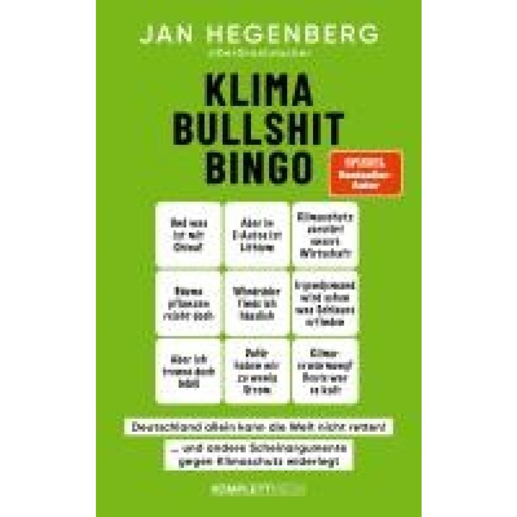 9783831206353 - Hegenberg Jan Klima-Bullshit-Bingo (SPIEGEL-Bestseller)