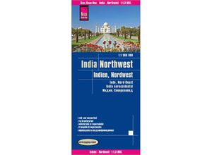 9783831773404 - Reise Know-How Landkarte Indien Nordwest   India Northwest (11300000) Karte (im Sinne von Landkarte)