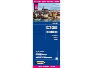 9783831774111 - Reise Know-How   Reise Know-How Landkarte Tschechien   Czechia (1350000) - Reise Know-How Verlag Peter Rump Karte (im Sinne von Landkarte)