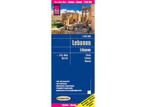 9783831774197 - Reise Know-How   Reise Know-How Landkarte Libanon   Lebanon (1200000) - Reise Know-How Verlag Peter Rump Karte (im Sinne von Landkarte)