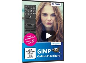 9783832806125 - GIMP Online-Videokurs m 1 Online-Zugang (DVD)