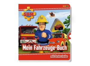 9783833236808 - Julia Endemann - GEBRAUCHT Feuerwehrmann Sam Mein Fahrzeuge-Buch mit Drehscheibe Pappbilderbuch mit Drehscheibe - Preis vom 02062023 050629 h