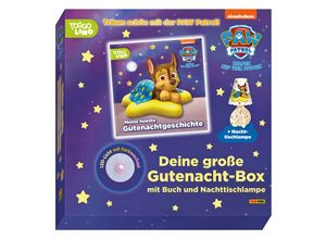 9783833240379 - PAW Patrol Deine große Gutenacht-Box mit Buch und Nachttischlampe - Panini Gebunden
