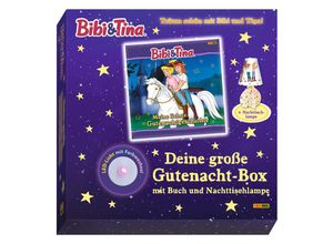 9783833240386 - Bibi & Tina Deine große Gutenacht-Box mit Buch und Nachttischlampe - Panini Gebunden