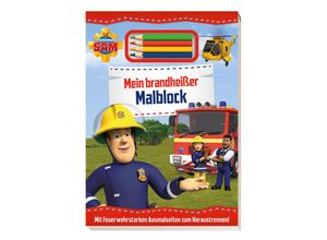 9783833240485 - Feuerwehrmann Sam Mein brandheißer Malblock - Panini Kartoniert (TB)