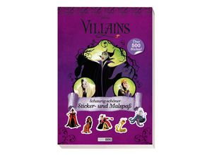 9783833240546 - Disney Villains Schaurig-schöner Sticker- und Malspaß - Panini Kartoniert (TB)