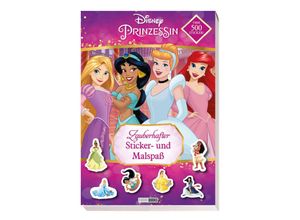 9783833241260 - Disney Prinzessin Zauberhafter Sticker- und Malspaß - Panini Kartoniert (TB)