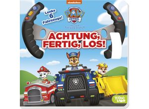 9783833242144 - PAW Patrol Achtung fertig los! Lenke 6 Fahrzeuge! - Panini Pappband