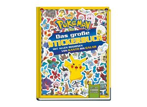 9783833242939 - Pokémon Das große Stickerbuch mit allen Regionen von Kanto bis Galar - Pokémon Panini Kartoniert (TB)