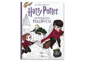 9783833243288 - Aus den Filmen zu Harry Potter Zauberhaftes Malbuch - Carla Spinner Violet Tobacco Kartoniert (TB)