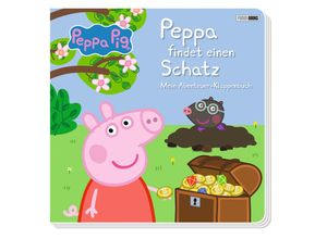 9783833243639 - Peppa Pig Peppa findet einen Schatz - Mein Abenteuer-Klappenbuch - Panini Pappband