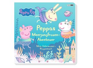 9783833243660 - Peppa Pig Peppas Meerjungfrauen-Abenteuer - Mein Unterwasser-Klappenbuch - Panini Pappband