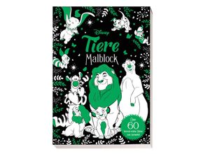 9783833243820 - Disney Tiere Malblock über 60 tierisch-schöne Motive zum Ausmalen! - Panini Kartoniert (TB)