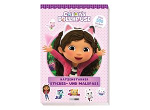 9783833243882 - Gabbys Dollhouse Katzenstarker Sticker- und Malspaß - Panini Kartoniert (TB)