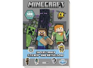 9783833243899 - Minecraft Superstarker Sticker- und Rätselspaß - Panini Kartoniert (TB)