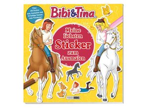 9783833243936 - Bibi & Tina Meine liebsten Sticker zum Ausmalen - Panini Kartoniert (TB)