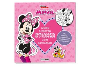 9783833243943 - Disney Minnie Meine liebsten Sticker zum Ausmalen - Panini Kartoniert (TB)