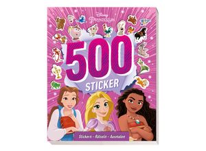 9783833244346 - Disney Prinzessin 500 Sticker - Stickern - Rätseln - Ausmalen - Disney Enterprises Panini Kartoniert (TB)