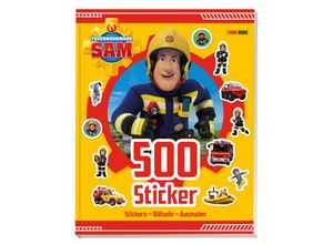 9783833244414 - Feuerwehrmann Sam 500 Sticker - Stickern - Rätseln - Ausmalen - Panini Kartoniert (TB)