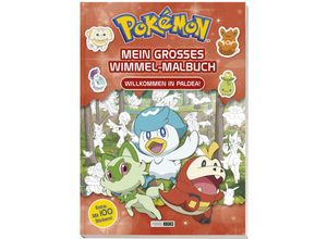 9783833244438 - Pokémon Mein großes Wimmel-Malbuch - Willkommen in Paldea! - Pokémon Panini Kartoniert (TB)