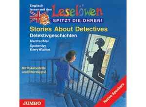 9783833714092 - Leselöwen spitzt die Ohren! Englisch - Stories About Detectives Detektivgeschichten 1 Audio-CD engl Version1 Audio-CD - Manfred Mai (Hörbuch)