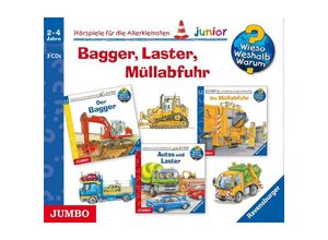 9783833737350 - Wieso? Weshalb? Warum? Junior - Bagger Laster MüllabfuhrAudio-CD - Andrea Erne Peter Nieländer (Hörbuch)