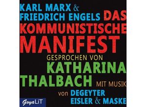 9783833737756 - GoyaLiT - Das Kommunistische Manifest2 Audio-CD - Karl Marx Friedrich Engels (Hörbuch)