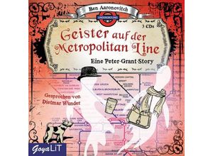 9783833738210 - Geister auf der Metropolitan Line 3 Audio-CDs - Ben Aaronovitch (Hörbuch)