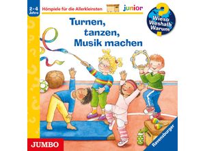 9783833742712 - Wieso? Weshalb? Warum? junior Turnen tanzen Musik machen 1 Audio-CD - Constanza Droop (Hörbuch)