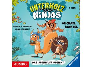 9783833747298 - Unterholz-Ninjas Das Abenteuer beginnt2 Audio-CD - Michael Mantel (Hörbuch)