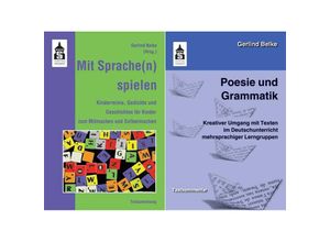 9783834010957 - Poesie und Grammatik Mit Sprache(n) spielen 2 Bde - Gerlind Belke Kartoniert (TB)