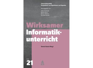 9783834022431 - Wirksamer Informatikunterricht Taschenbuch