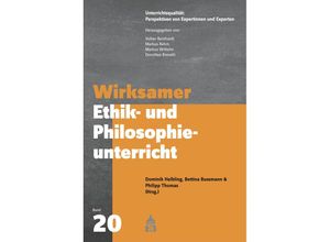 9783834022486 - Wirksamer Ethik- und Philosophieunterricht Taschenbuch