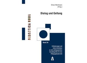 9783834022561 - Dialog und Geltung Taschenbuch