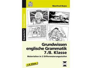 9783834430328 - Grundwissen englische Grammatik 7 8Klasse m 1 CD-ROM - Manfred Bojes Kartoniert (TB)