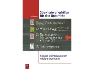 9783834629142 - Strukturierungshilfen für den Unterricht - Christine Fink Kartoniert (TB)