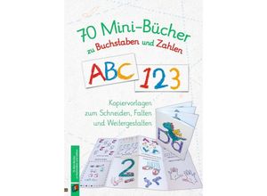 9783834638953 - 70 Mini-Bücher zu Buchstaben und Zahlen - Redaktionsteam Verlag an der Ruhr Geheftet