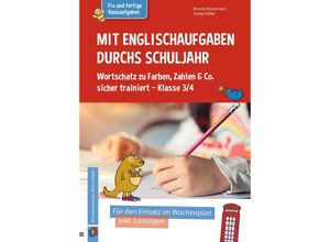 9783834647689 - Fix und fertige Hausaufgaben   Mit Englischaufgaben durchs Schuljahr - Wortschatz zu Farben Zahlen & Co sicher trainiert - Klasse 3 4 - Ricarda Dransmann Svenja Sölter Geheftet