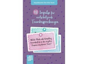 9783834664853 - 48 Impulse für wertschätzende Teambesprechungen - Petra Bartoli y Eckert Box