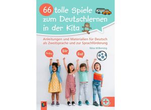 9783834665379 - 66 tolle Spiele zum Deutschlernen in der Kita - Nina Wilkening Kartoniert (TB)