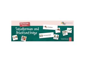 9783834665904 - METACOM-Karten Sozialformen und Arbeitsaufträge Box