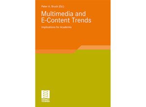 9783834807540 - Smart Media und Applications Research   Multimedia and E-Content Trends Kartoniert (TB)