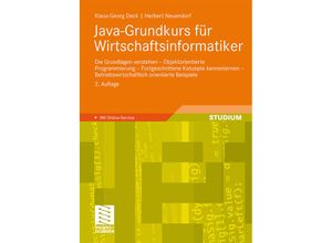 9783834812223 - Java-Grundkurs für Wirtschaftsinformatiker - Klaus-Georg Deck Herbert Neuendorf Kartoniert (TB)