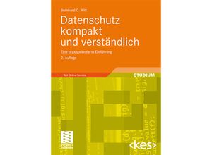 9783834812254 - Edition kes   Datenschutz kompakt und verständlich - Bernhard C Witt Kartoniert (TB)