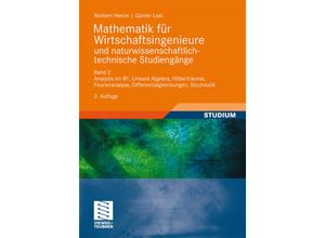 9783834814418 - Mathematik für Wirtschaftsingenieure und naturwissenschaftlich-technische StudiengängeBd2 - Norbert Henze Günter Last Kartoniert (TB)