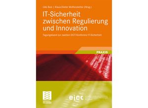 9783834817297 - IT-Sicherheit zwischen Regulierung und Innovation Kartoniert (TB)