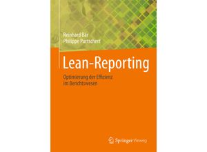 9783834818843 - Lean-Reporting - Reinhard Bär Philippe Purtschert Kartoniert (TB)