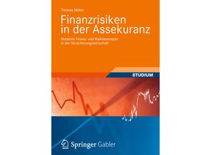 9783834819062 - Studienbücher Wirtschaftsmathematik   Finanzrisiken in der Assekuranz - Thomas Müller Kartoniert (TB)