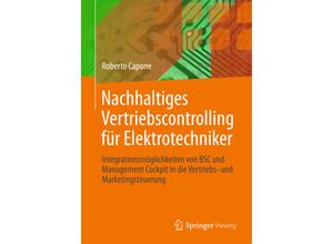 9783834819444 - Nachhaltiges Vertriebscontrolling für Elektrotechniker - Roberto Capone Kartoniert (TB)